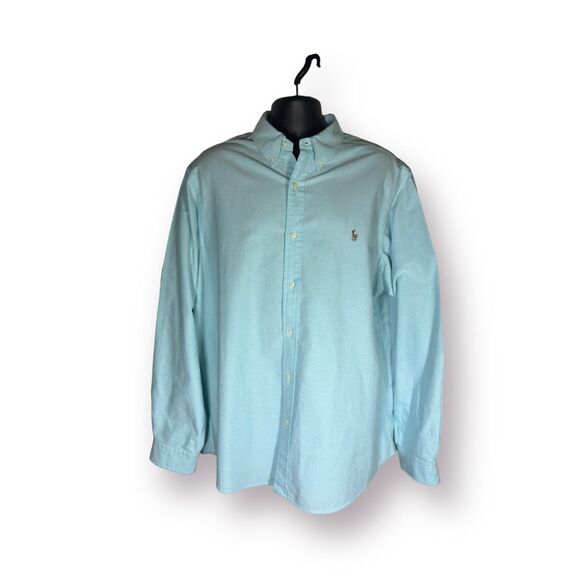 POLO Ralph Lauren Men's XXL TTG Classic Fit Long Sleeve Button Down Oxford Shirt - Picture 1 of 10